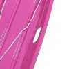 Slippery Racer Downhill Sprinter Flexible Kids Toddler Plastic Cold-Resistant Toboggan Snow Sled w/ Pull Rope and Handles, 2 Pack, 1 Pink and 1 Red - 4 of 4