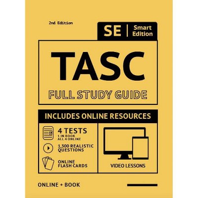 Tasc Full Study Guide 2nd Edition 2020-2021 - (Paperback)