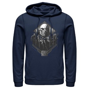Men's Zack Snyder Justice League Darkseid Group Shot Pull Over Hoodie - 1 of 4