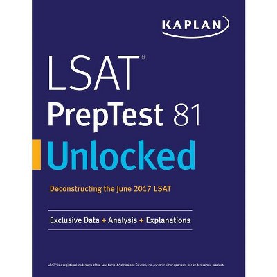 Lsat Preptest 82 Unlocked - By Kaplan Test Prep (paperback) : Target