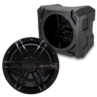 Bluave X10S2B 10" X Series High Power Marine Subwoofer 2-Ohm