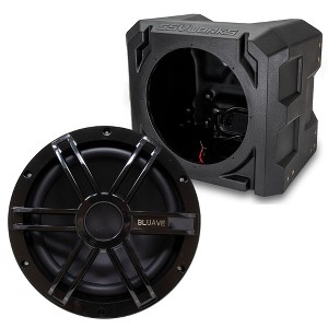 Bluave X10S2B 10" X Series High Power Marine Subwoofer 2-Ohm - 1 of 4