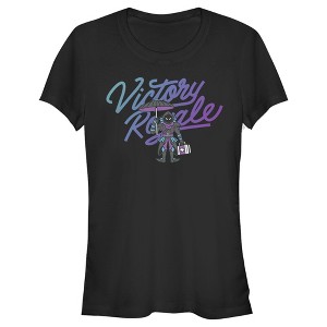 Juniors Womens Fortnite Raven Victory Royale T-Shirt - 1 of 4