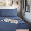 Nestl RV Queen Sheets, Super Soft 4PC Microfiber Sheet Set for Camper, Short Queen Sheets - 4 of 4