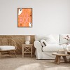 Stupell Industries Hey Boo Orange Halloween Ghosts Black Framed Giclee Art - 2 of 4