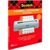 Scotch Thermal Laminating Pouch, 9 x 11-1/2 Inches, 3 mil Thick, Pack of 50 - 2 of 4