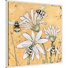 Amanti Art 30"x30" Busy As A Bee II by Jade Reynolds Framed Canvas Wall Art Print - 2 of 4