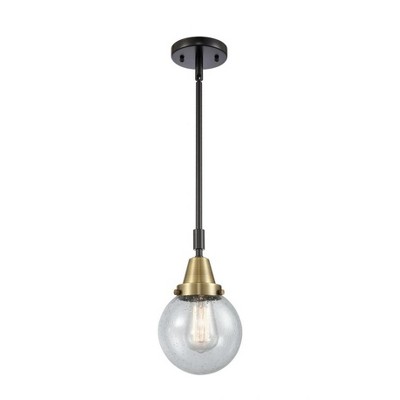 Beacon - 1 Light Stem Hung Mini Pendant In Industrial Style-10.63 Inches Tall and 6 Inches Wide