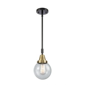 Beacon - 1 Light Stem Hung Mini Pendant In Industrial Style-10.63 Inches Tall and 6 Inches Wide - 1 of 1