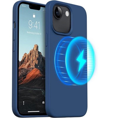 Entronix [Magnetic] Case Compatible with iPhone 16E - Soft-Touch Liquid Silicone