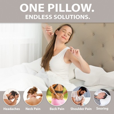 Therapeutica Orthopedic Memory Foam Neck Support Pillow