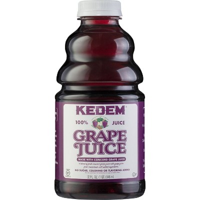 Kedem 100% Pure Grape Juice Made With Concord - 32 Fl Oz : Target