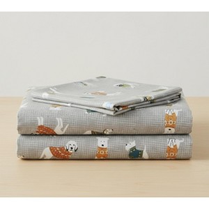 LISM 100% Cotton Sheet,Soft Cold Weather Bedding Set - 1 of 4