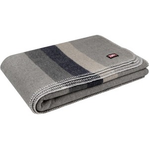 Military Wool Emergency Blanket - Queen Size 96"x96" - 1 of 4