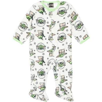 Star Wars The Mandalorian The Child Baby Zip Up Sleep N' Play Coverall Newborn to Infant 