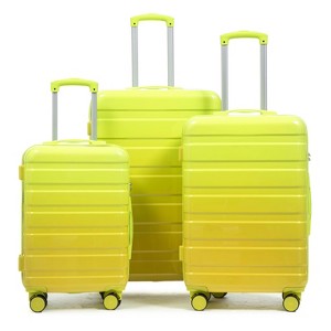 MAYEERTY 3-Piece Luggage Set (20"/24"/28") - PP Spinner Wheels, Carry-On, Matching Color, Combination Lock - 1 of 4
