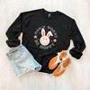 Simply Sage Market Women's Graphic Sweatshirt Be Hoppy Smiley Face - 3 of 3
