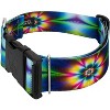 Country Brook Petz 1 1/2 Inch Deluxe Dog Collar - Groovy Collection - 2 of 4