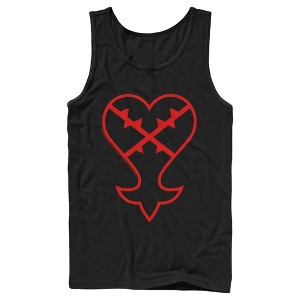 Men's Kingdom Hearts 1 Inverted Evil Symbol Tank Top - 1 of 4