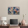 Art Remedy Jewel Flowers Colorful buterfly and flowers wall art Framed - 2 of 4