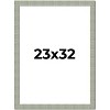 PosterPalooza | Photo Size Sculpted Blue Picture Frame - UV Acrylic, Foam Board Backing, Hanging Hardware - 2 of 4