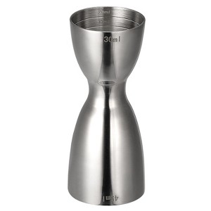 Unique Bargains Multifunction Stainless Steel Bar Cocktail Jigger with Measurements - 1 of 4