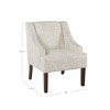 Classic Swoop Accent Armchair - HomePop - 2 of 4