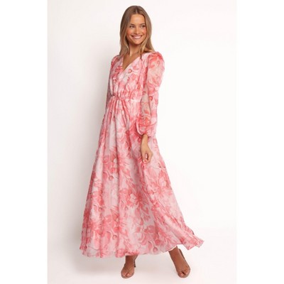 Petal and Pup Anisa Maxi Dress - Pink Floral