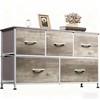 Cozy Tall Dresser with Sturdy Metal Frame 4/5-Drawer Fabric Dresser, Storage Organizer for Living Room, Closets and Bedroom - 2 of 4