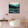 Indigo Mountains by SpaceFrog Designs Unframed Wall Canvas - iCanvas - 2 of 3
