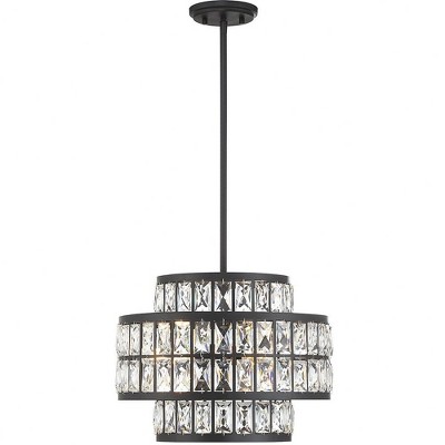 Savoy House Renzo 3 - Light Pendant in  Matte Black