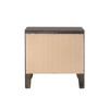 NicBex 2 Drawers Nightstand Bedside Table with 1 Tray End Table Bedroom Furniture with Solid Wood for Living Room, Bedroom - 4 of 4