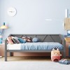 NicBex Twin /Full Size Daybed, Day Bed Frame with Wood Slat Support, Sofa Bed with Bottom storage - 3 of 4