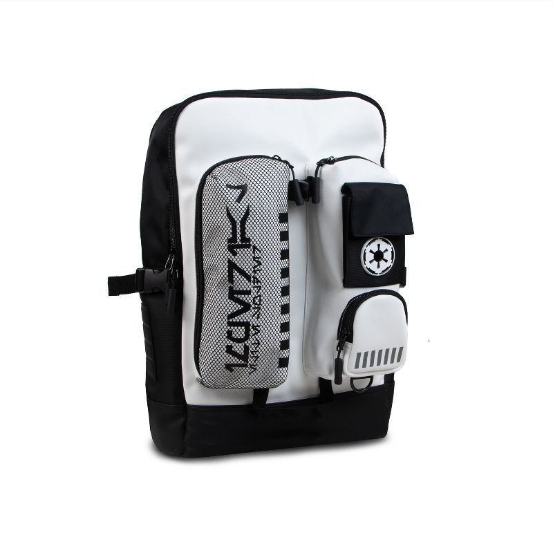 Star Wars Stormtrooper Backpack with PADDED LAPTOP POCKET, 2 of 5