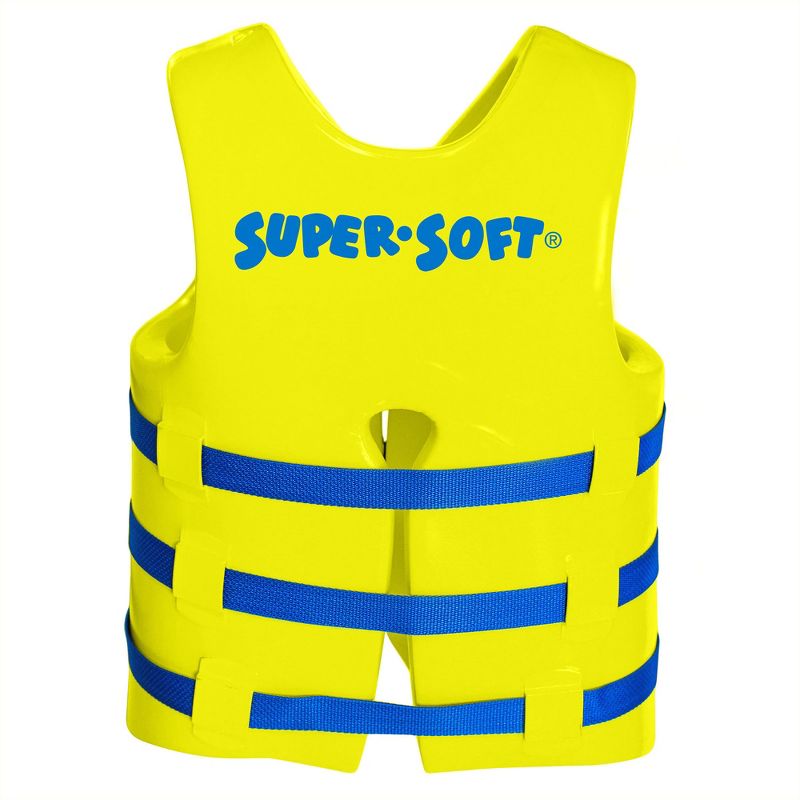 TRC Recreation Super Soft Vinyl Coated Foam USCG Approved Type III PFD Adult Water Safety Life Jacket Swim Vest, 2 of 6