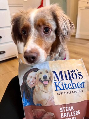 Milo's kitchen hotsell dog treats reviews