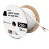 Monoprice Speaker Wire, CL3 Rated, 2-Conductor, 12AWG, 250ft, White - 4 of 4