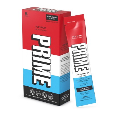 Prime Electrolyte Sports Drink Hydration Energy Beverage 6 Flavors Assorted  Variety 12 Pack - Lemonade, Strawberry Watermelon, Ice Pop, Tropical