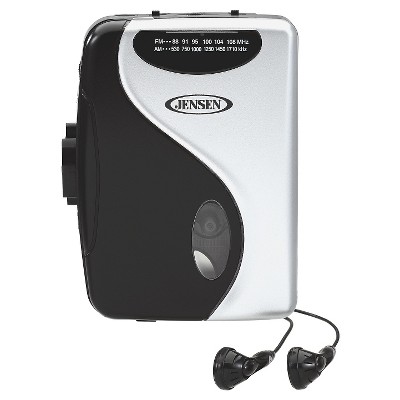 Jensen Portable Stereo Cassette Player with AM/FM Radio (SCR-68C)