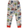 Nickelodeon Paw Patrol Big Boys' 2-Piece Sleepwear & Slipper Set, Blue/Gray, 8 - 3 of 4
