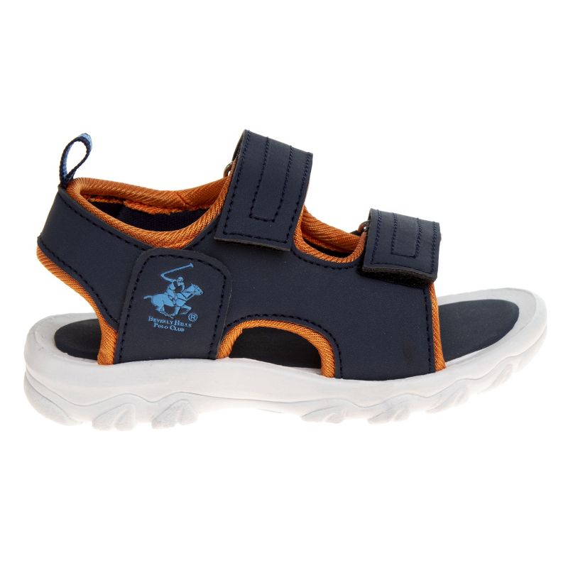Beverly Hills Polo Club Double Strap Summer Outdoor Athletic Sport Sandals Boys and Girls (Little Kids), 3 of 6