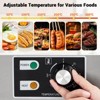 14" Commercial Electric Griddle, Stainless Steel Countertop Griddle, Electric Flat Top Grill With Shovel Brush,Temperature Control 50¡ãC - 300¡ãC - 3 of 4