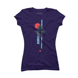 Junior's Design By Humans Abstract Nature By airiestudio T-Shirt - 1 of 3