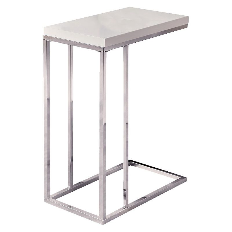 C Shape Metal Accent Table - EveryRoom, 1 of 5