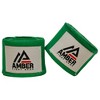 Amber Fight Gear Mexican Style 200" Elastic Handwraps, Breathable, Durable, Machine Washable for MMA, Boxing, Kickboxing, Muay Thai, Green, Pair - 3 of 4