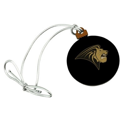 Lindenwood University Primary Logo Mini Small Tiny Wood Christmas Tree Holiday Ornament