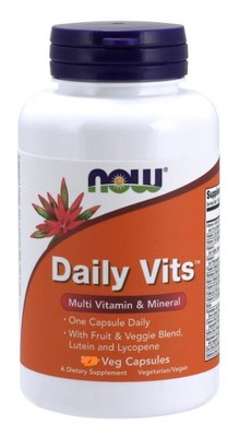 Daily Vits Multi Vitamin & Mineral by Now Foods  -  30 VegCap