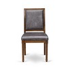 East West Furniture,Parson Dining Room Chairs Set of 2 - 3 of 4