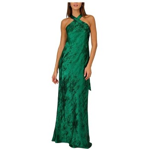 Adrianna Papell Womens Chiffon Gown Dress - 1 of 2