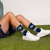 NCAA Georgia Tech Yellow Jackets Large Crew Socks: Logo Pattern, Cushioned Heel & Toe - 3 of 3